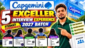 Capgemini Exceller Interview Experience 2027
