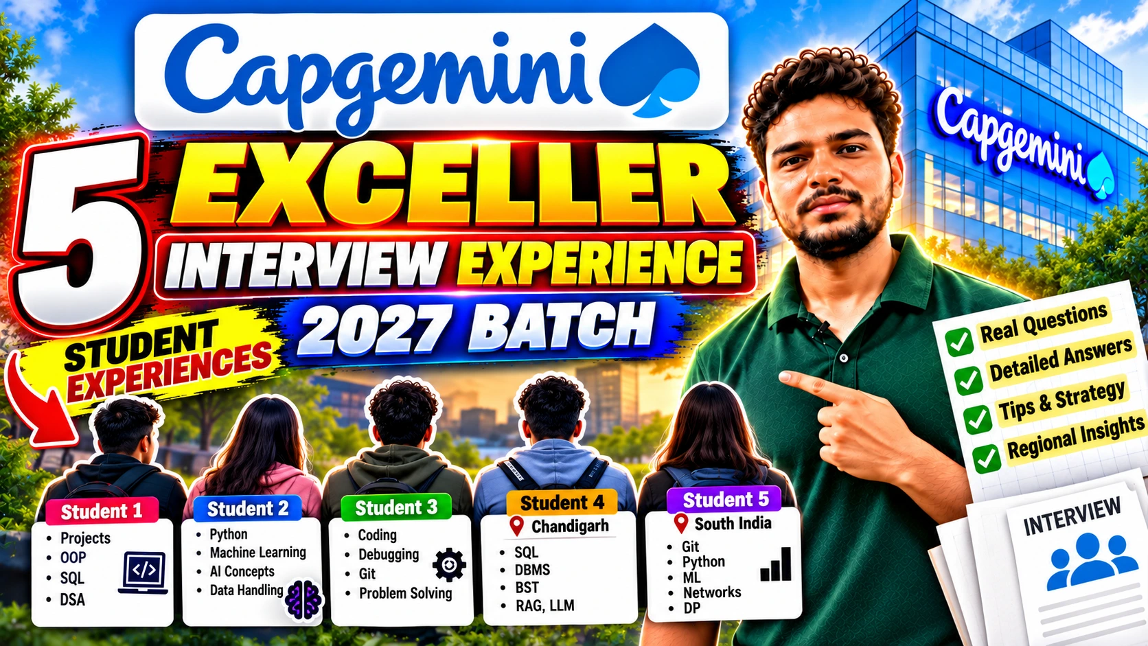Capgemini Invent Career Levels Capgemini Exceller Interview Experience 2027 › Placement Preparation